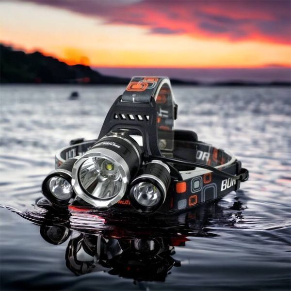 Фонарь Police 3000-T6+2XPE (2х18650, 5 режимов, Zoom, 1500 люмен), Налобный фонарь с линзой 00022887 фото
