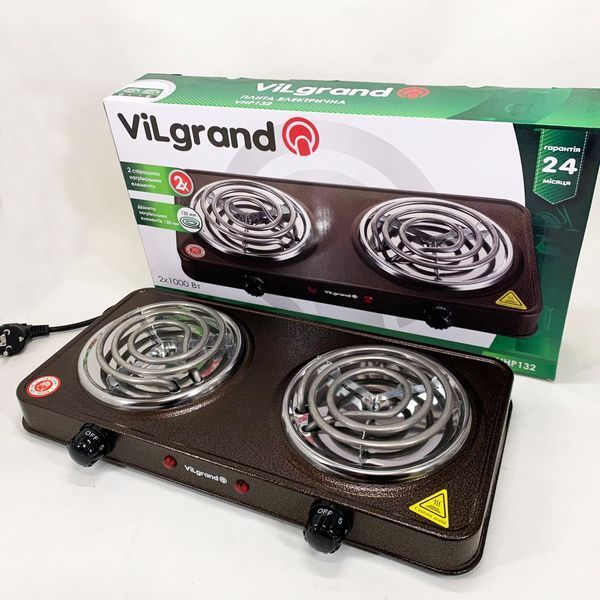 Настольная плита ViLgrand VHP132. Цвет: коричневый 00019448 фото