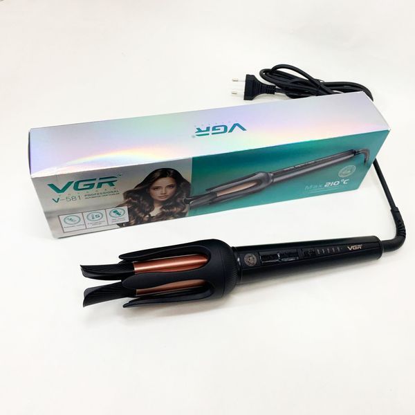 Плойка VGR V-581, температура від 130 &deg; C до 210 &deg; C, керамічне покриття, LED дисплей, 45 Вт 00014875 фото