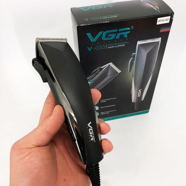 Професійна машинка для стрижки волосся VGR V-033 з функцією тримера та 4 насадками 00014498 фото