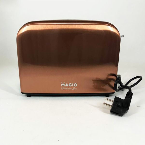 Тостер Magio MG-285, универсальный тостер, тостер кухонный, тостеры для дома, тостер для кухни бытовой 00018893 фото