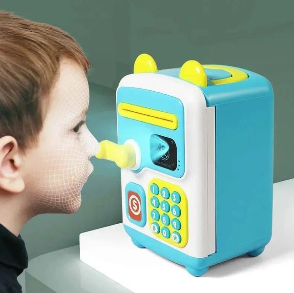 Электронная копилка-сейф с кодовым замком Face Recognition Money BOX 00016512 фото
