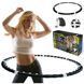 Массажный спортивный обруч hula hoop professional для похудения 00015640 фото 5
