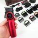 Профессиональная машинка для стрижки волос VGR V-001 RED с дисплеем 9000 об и 10 насадками (1,5-24 мм) 00014825 фото 2
