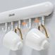 Универсальная настенная вешалка с крючками Towel hook LY-839 00012927 фото 4