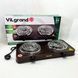 Настольная плита ViLgrand VHP132. Цвет: коричневый 00019448 фото 5