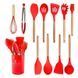 Набір кухонного приладдя силіконовий Kitchen Set RB-2239 сірий (12 предметів) 00019302 фото 3