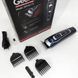 Машинка для стрижки GEMEI GM-6115, машинка для стрижки волос беспроводная. Цвет: синий 00015491 фото 1