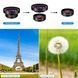 Макролинза для телефона, объектив для телефона, линза 2 объектива 0.45 lens AND HA-55 00023798 фото 3