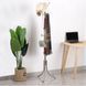 Металлическая напольная стойка-вешалка для одежды Coat Rack тренога 16 крючков 00014062 фото 1