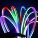 Умная гибкая LED Neon RGB лента-шланг 5 метров от USB управление режимами с телефона,Bluetooth приложение,пульт 00024734 фото 5