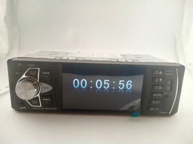 Автомобільна Bluetooth магнітола PI 4023 BT з пультом на кермо та великим екраном 00016851 фото