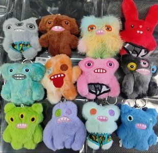 Детская мягкая игрушка 13см Fuggler Wide Eyed Weirdo 00016178 фото