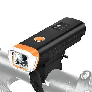 Велосипедный фонарь HJ-047-XPG ULTRA LIGHT, антиблик, сенсор, Лед фара на велосипед, Фарана руль 00016796 фото