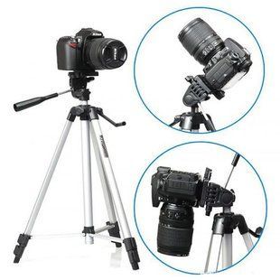 Штатив для камеры, телефона, трипод, тринога TriPod 330A 0.50-1.35м, штатив для блоггера, для съемки 00013588 фото