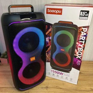 Портативна колонка Bluetooth PartyBox 320 240W RGB Black 00017841 фото