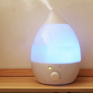 Увлажнитель воздуха на 1,3 л с LED подсветкой и регулятором Wild Wind Белый 00018560 фото