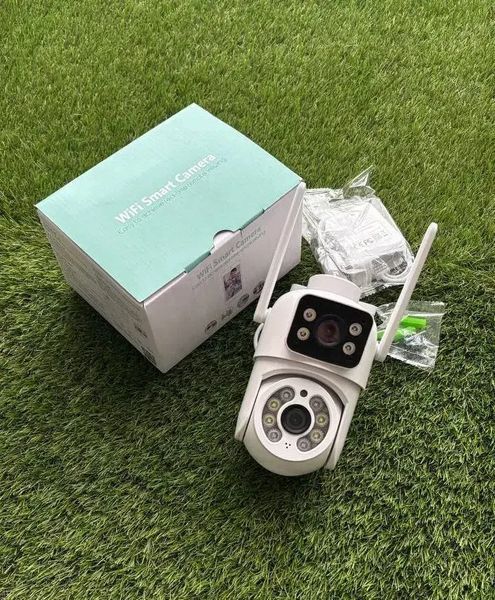 Камера видеонаблюдения 6MP ICESEE поворотная, с двумя объективами A28 00017558 фото