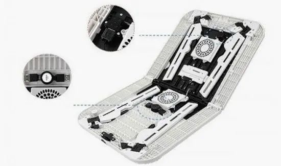 Стол-подставка для ноутбука E-Table с охлаждением и регулировкой наклона и высоты 00018166 фото