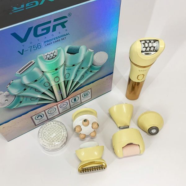 Эпилятор VGR V-756 GOLD 7 в 1 00014876 фото