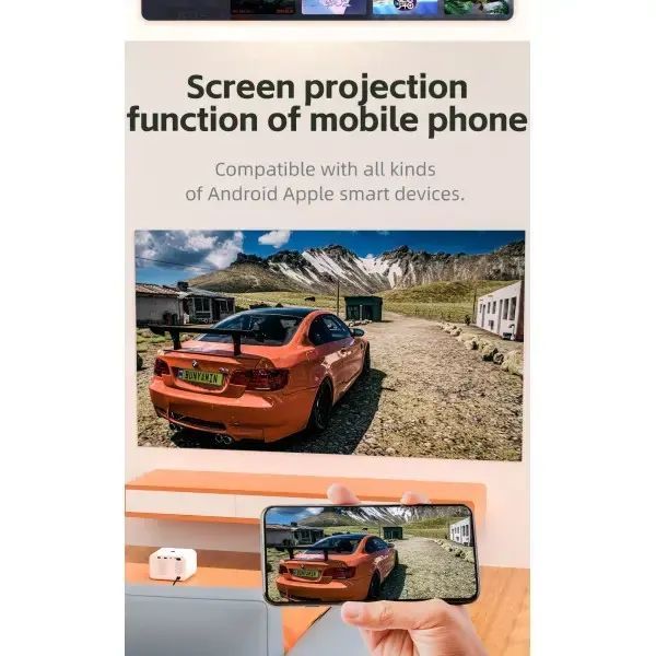 Мультимедийный мини-портативный проектор Source Factory Android 9 X3 wifi 2,4 ГГц/5,8 ГГц 00018046 фото