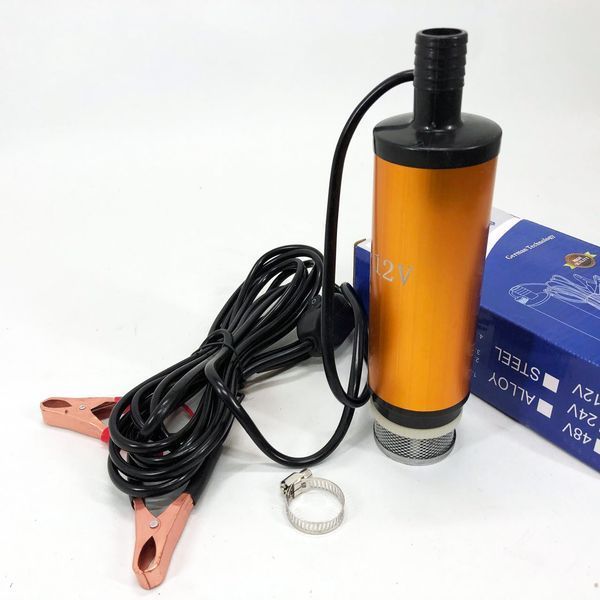 Насос погружной для перекачки топлива дизеля бензина REWOLT Fuel/Diesel Pump 12В 12л/мин 00016762 фото