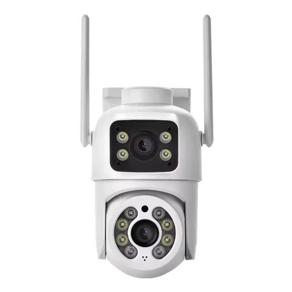 Камера видеонаблюдения 6MP ICESEE поворотная, с двумя объективами A28 00017558 фото