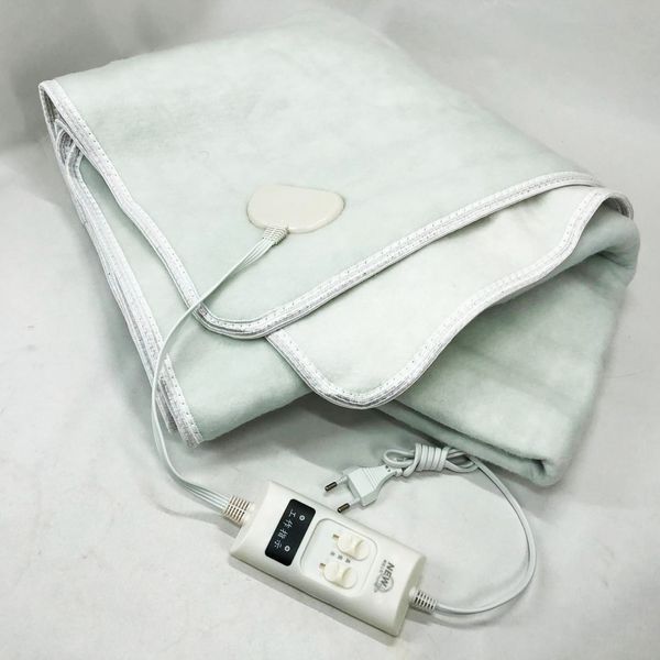 Электропростынь электрическая простынь с подогревом Electric Blanket 150х120см. Цвет: белый 00013312 фото