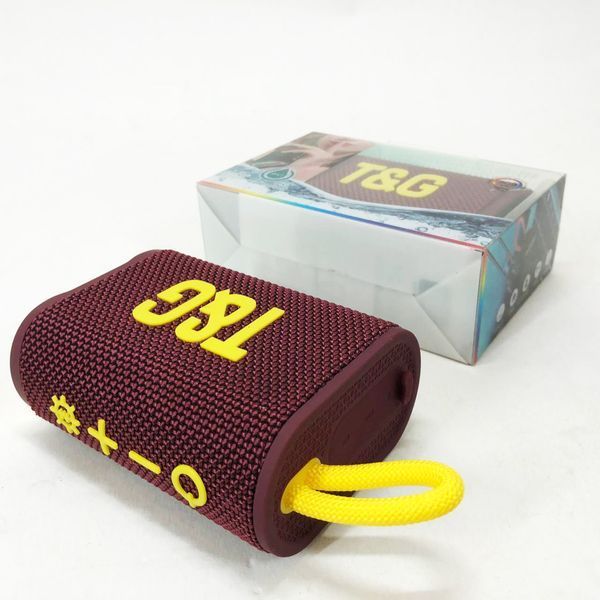 Bluetooth-колонка TG396. Цвет: бордовый 00017460 фото