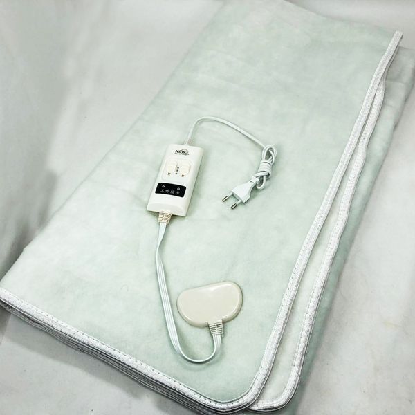 Электропростынь электрическая простынь с подогревом Electric Blanket 150х120см. Цвет: белый 00013312 фото