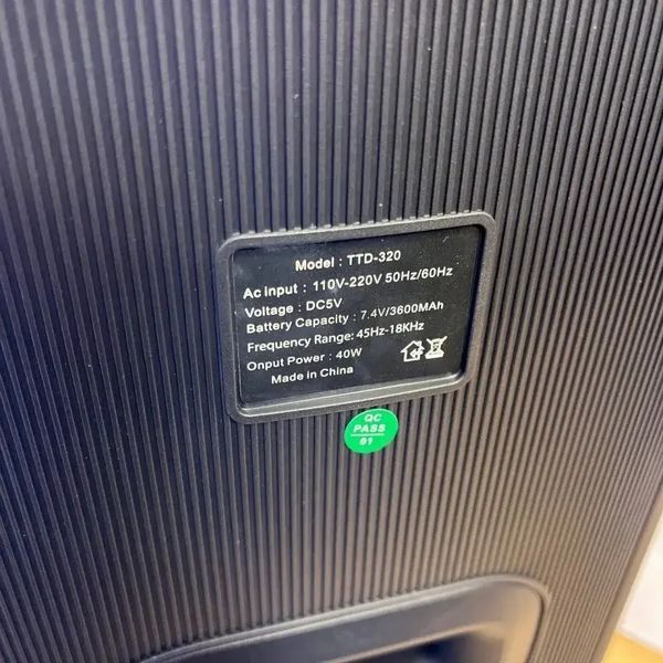 Портативна колонка Bluetooth PartyBox 320 240W RGB Black 00017841 фото