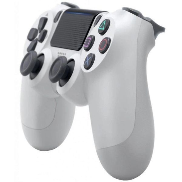 Джойстик DOUBLESHOCK для PS 4, бездротовий ігровий геймпад PS4/PC акумуляторний джойстик. Колір білий 00016337 фото