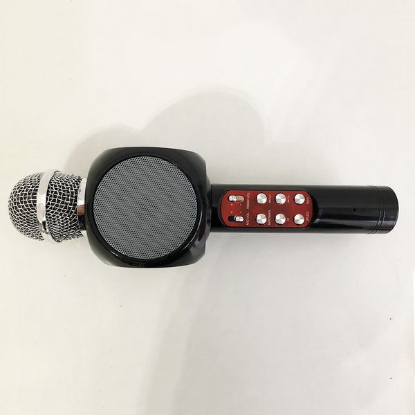 Беспроводной микрофон караоке bluetooth WSTER WS-1816. Цвет: черный 00016219 фото