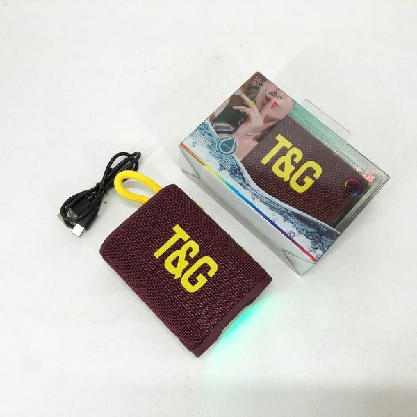 Bluetooth-колонка TG396. Цвет: бордовый 00017460 фото