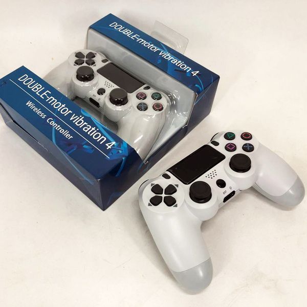 Джойстик DOUBLESHOCK для PS 4, бездротовий ігровий геймпад PS4/PC акумуляторний джойстик. Колір білий 00016337 фото