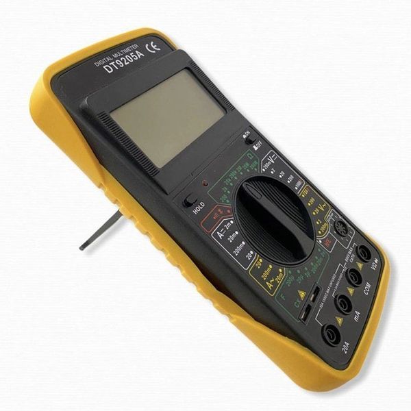 Мультиметр цифровой тестер Digital Multimeter DT9205A со звуком, для автомобиля, хороший мультиметр 00017262 фото