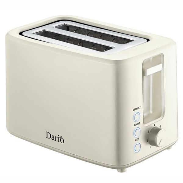 Тостер DARIO DT1007. Колір: бежевий 00019399 фото