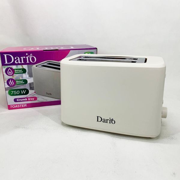 Тостер DARIO DT1007. Колір: бежевий 00019399 фото