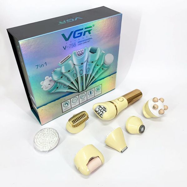 Эпилятор VGR V-756 GOLD 7 в 1 00014876 фото