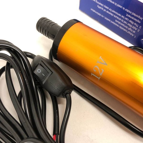 Насос погружной для перекачки топлива дизеля бензина REWOLT Fuel/Diesel Pump 12В 12л/мин 00016762 фото