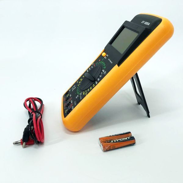 Мультиметр цифровой тестер Digital Multimeter DT9205A со звуком, для автомобиля, хороший мультиметр 00017262 фото