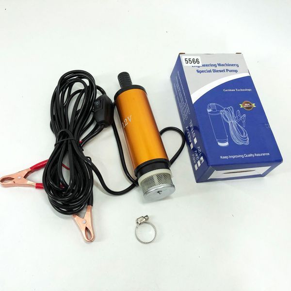 Насос погружной для перекачки топлива дизеля бензина REWOLT Fuel/Diesel Pump 12В 12л/мин 00016762 фото