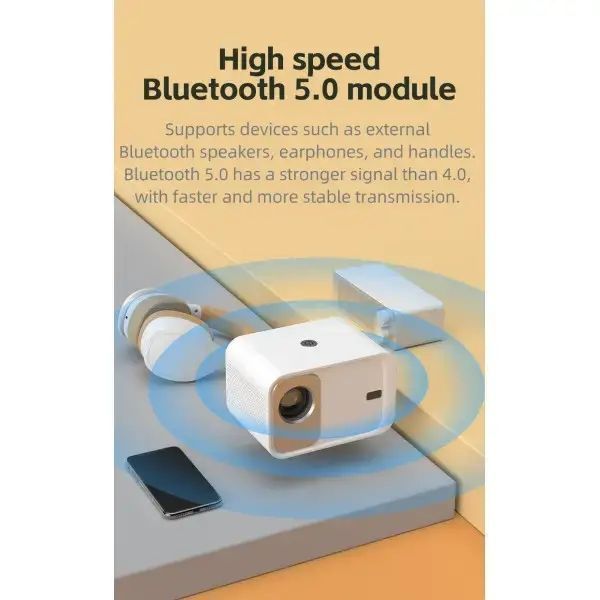 Мультимедийный мини-портативный проектор Source Factory Android 9 X3 wifi 2,4 ГГц/5,8 ГГц 00018046 фото