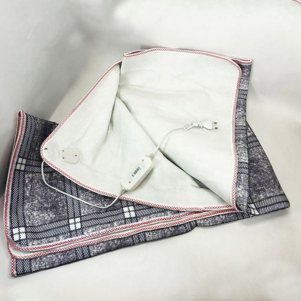 Электропростынь электрическая простынь с подогревом Electric Blanket 150х170см. Цвет: серый с фиолетовым оттенком 00013615 фото