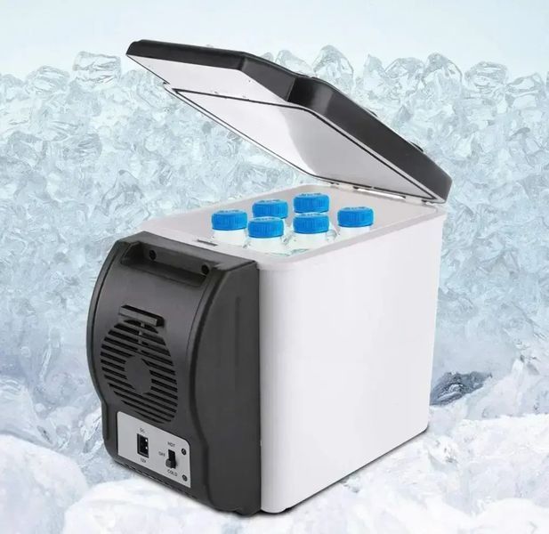 Автомобильный мини-холодильник Cooling and Warming Refrigerator 6L, Холодильник для машины 00016933 фото