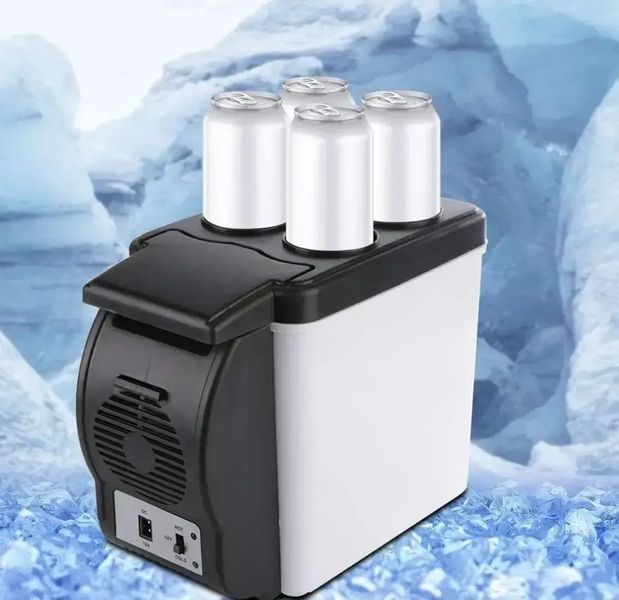 Автомобильный мини-холодильник Cooling and Warming Refrigerator 6L, Холодильник для машины 00016933 фото