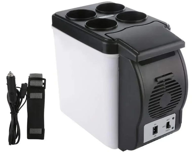 Автомобильный мини-холодильник Cooling and Warming Refrigerator 6L, Холодильник для машины 00016933 фото