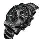 Часы наручные мужские SKMEI 1389BK BLACK, водонепроницаемые мужские часы. Цвет: черный 00022036 фото 4