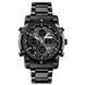 Часы наручные мужские SKMEI 1389BK BLACK, водонепроницаемые мужские часы. Цвет: черный 00022036 фото 1