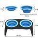 Миска Pet Bowl Set двойная на сложной подставке для собак и кошек 00021961 фото 2
